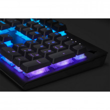 Corsair K60 RGB PRO Mechanical Gaming Keyboard — CHERRY VIOLA — Black (FR)
