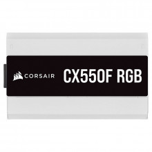 Corsair CX550F RGB 80PLUS Bronze Blanc