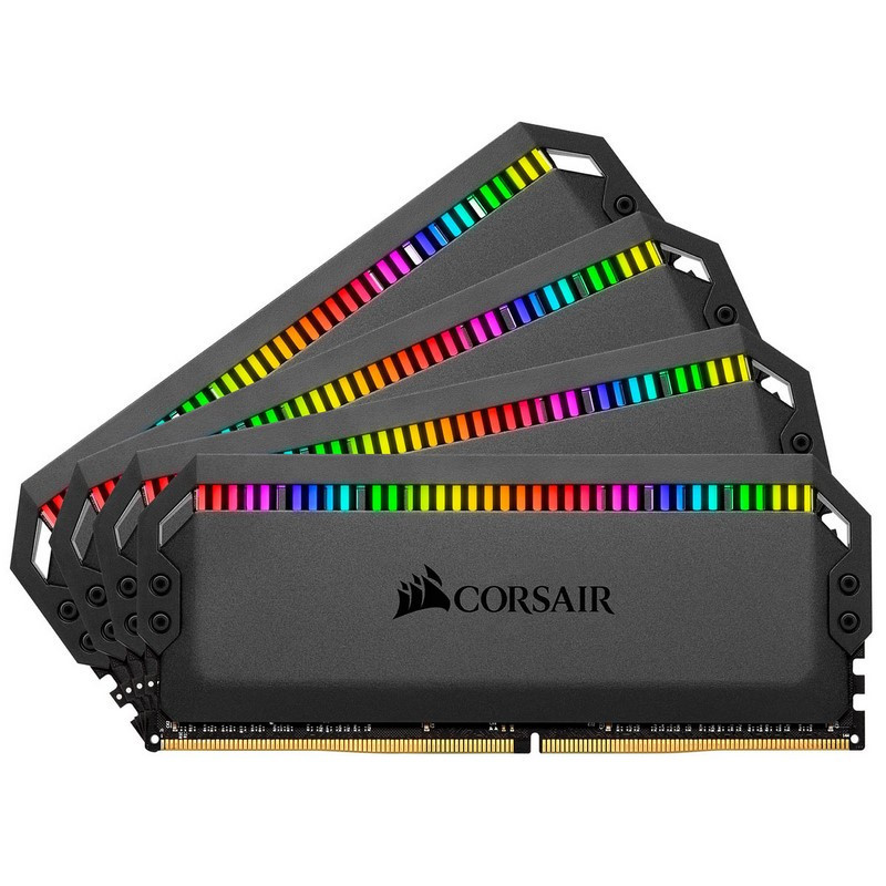 Corsair Dominator Platinum RGB 32 Go (4x 8Go) DDR4 3600 MHz CL18