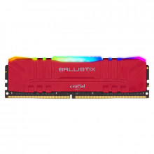 Ballistix Red RGB DDR4 16 Go (1 x 16 Go) 3000 MHz CL15 Bulk