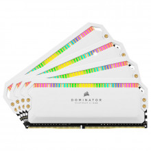 Corsair Dominator Platinum RGB 64 Go (4 x 16 Go) DDR4 3600 MHz CL18 - Blanc