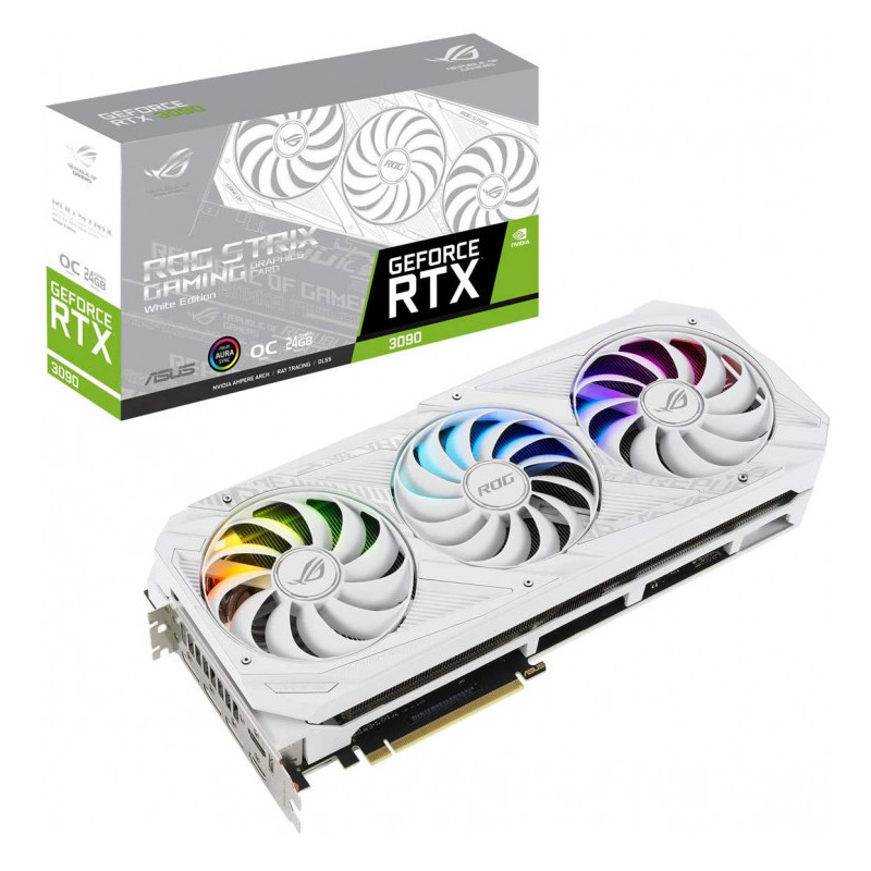 ASUS ROG STRIX GeForce RTX 3090 O24G White GAMING