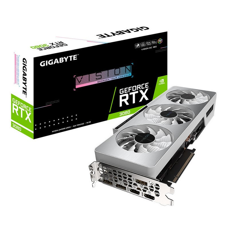 Gigabyte GeForce RTX 3080 VISION OC 10G (rev. 2.0) (LHR)