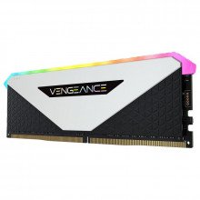 Corsair Vengeance RGB RT 32 Go (4 x 8 Go) DDR4 3600 MHz CL18 - Blanc