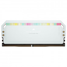 Corsair Dominator Platinum DDR5 32 Go (2 x 16 Go) 5200 MHz CL36 - Blanc