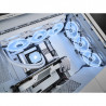 Corsair Boîtier ATX moyen-tour iCUE 5000X RGB QL Edition - Blanc