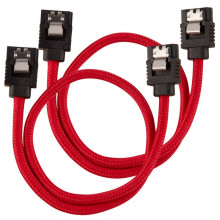 Corsair Câble SATA gainé Premium 30 cm (coloris rouge)