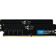Crucial - DDR5 - kit - 16 Go: 2 x 8 Go - DIMM 288 broches - 4800 MHz / PC5-38400