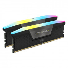 Corsair Vengeance RGB DDR5 32 Go (2 x 16 Go) 6200 MHz CL36 - Noir