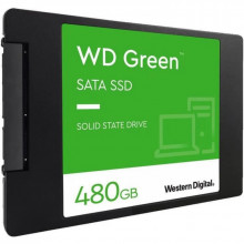 WESTERN DIGITAL - Green - Disque SSD Interne - 480 Go - 2,5" - WDS480G3G0A