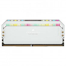 Corsair Dominator Platinum DDR5 RGB 32 Go (2 x 16 Go) 5200 MHz CL40 - Blanc