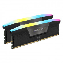 Corsair Vengeance RGB DDR5 32 Go (2 x 16 Go) 6400 MHz CL32 - Noir