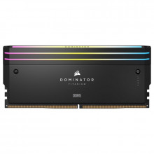 Corsair Dominator Titanium DDR5 RGB 64 Go (4 x 16 Go) 6400 MHz CL32 - Noir