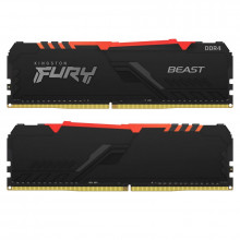 Kingston FURY Beast RGB 32 Go (2 x 16 Go) DDR4 3200 MHz CL16 (KF432C16BB2AK2/32)