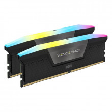 Corsair Vengeance RGB DDR5 64 Go (2 x 32 Go) 6000 MHz CL30 - Noir