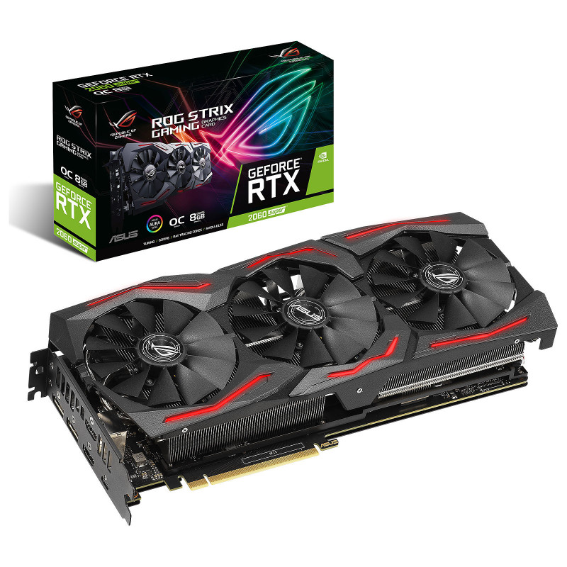 ASUS GeForce RTX 2060 SUPER ROG-STRIX-RTX2060S-O8G-GAMING