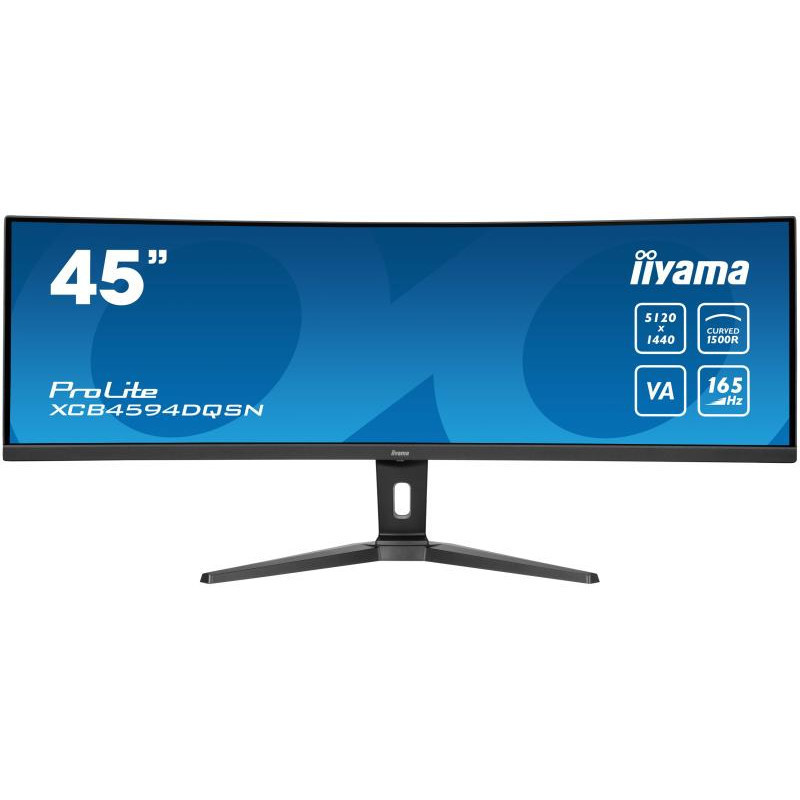 iiyama G-MASTER 45"LCD Curved Bus. UWQHD ?cran plat de PC 114,3 cm (45") 5120 x 1440 pixels Dual QHD LED Noir iiyama G-MASTER 45"LCD Curved Bus. UWQHD ?cran plat de PC 114,3 cm (45") 5120 x 1440 pixels Dual QHD LED Noir