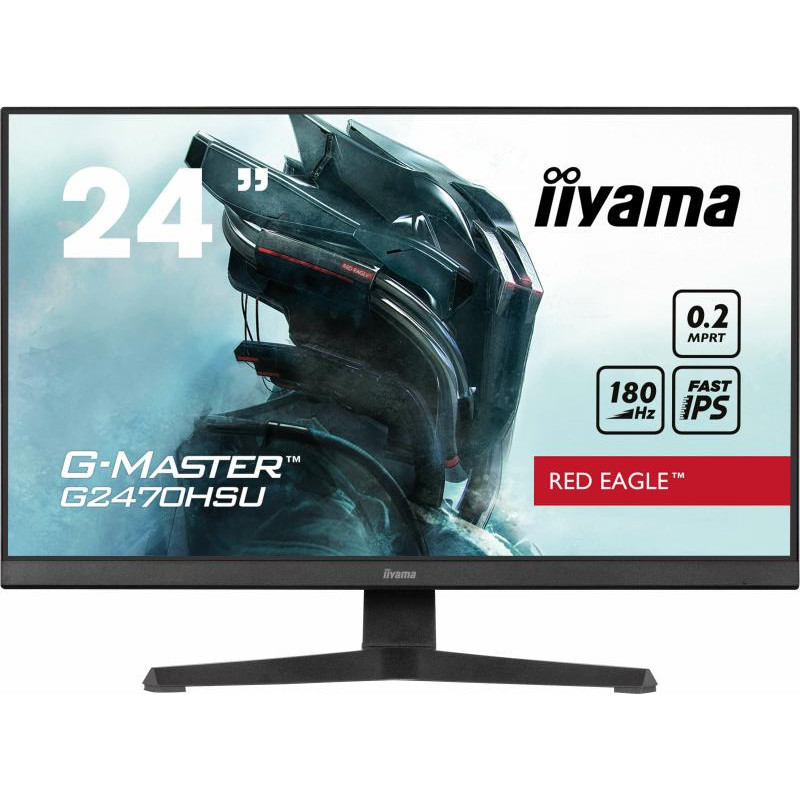 iiyama G-MASTER G2470HSU-B6 ?cran plat de PC 60,5 cm (23.8") 1920 x 1080 pixels Full HD LCD Noir iiyama G-MASTER G2470HSU-B6 ?cran plat de PC 60,5 cm (23.8") 1920 x 1080 pixels Full HD LCD Noir