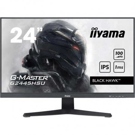 iiyama G-MASTER G2445HSU-B2 ?cran plat de PC 61 cm (24") 1920 x 1080 pixels Full HD LCD Noir