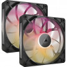 Corsair iCUE LINK RX140 MAX RGB Boitier PC Ventilateur 14 cm Noir 2 pi?ce(s)