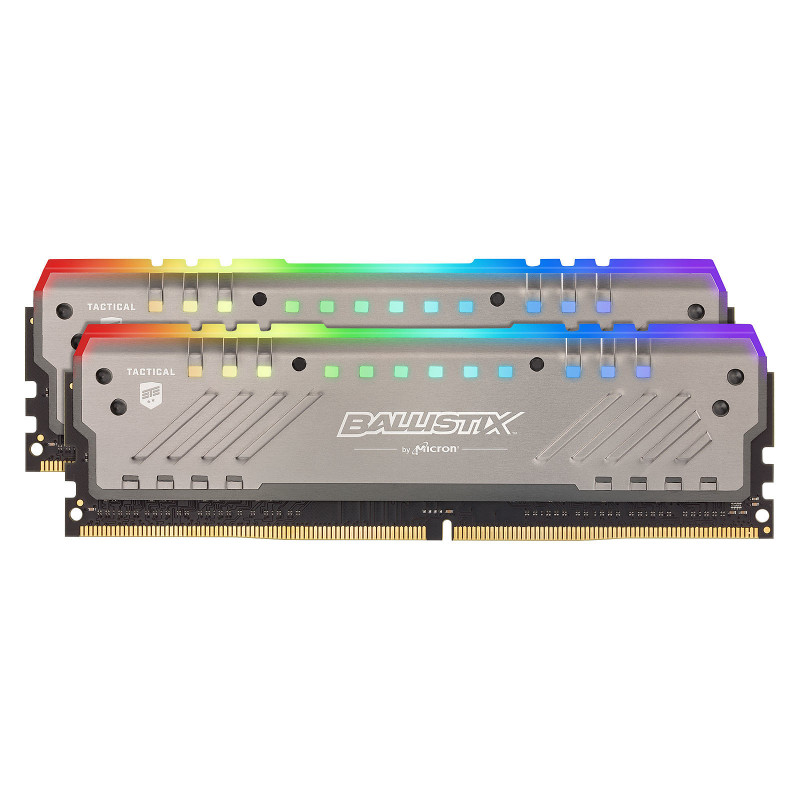 Ballistix Black RGB DDR4 16Go 2x8Go 3200MHz CL16