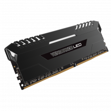 Kit de mémoire VENGEANCE® LED 32 Go (2 x 16 Go) DDR4 DRAM 3 200 MHz C16 - LED blanc
