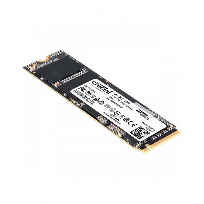 Crucial P1 500Go 3D NAND PCIe