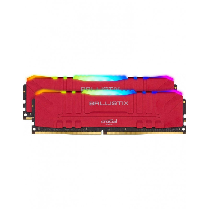 Crucial Ballistix Red  RGB 16Go 2x8Go 3600MHz