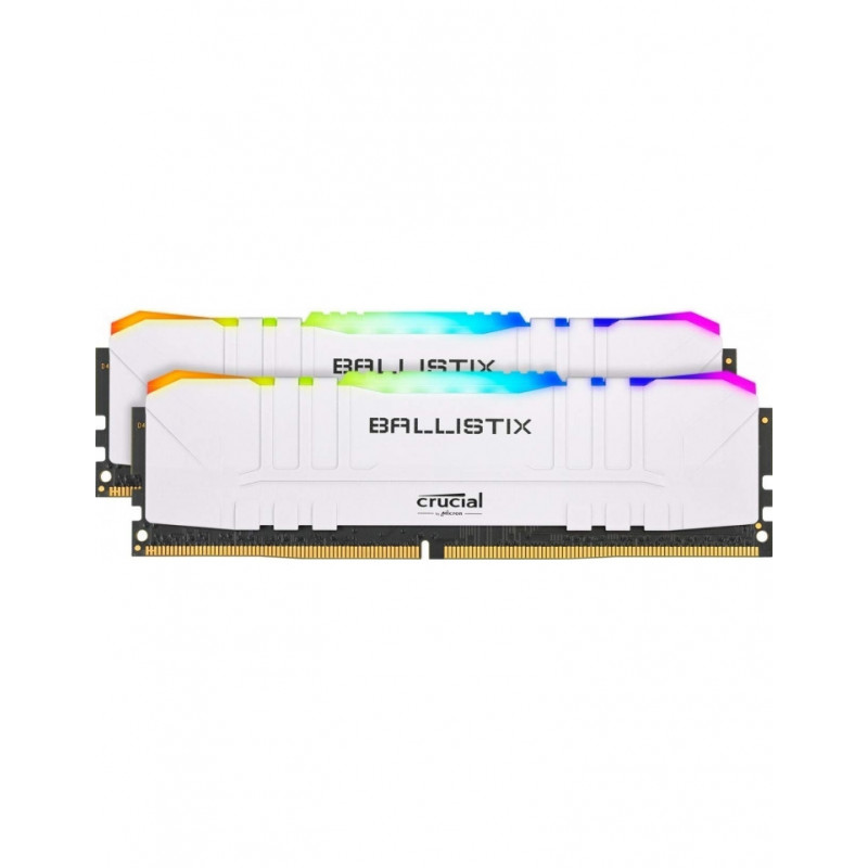 Crucial Ballistix White RGB 2x16Go 3200MHz