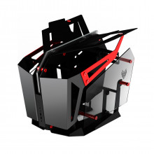 Fortron (FSP) T-WINGS CMT-710 Red - GT/Sans Alim/E-ATX + ITX
