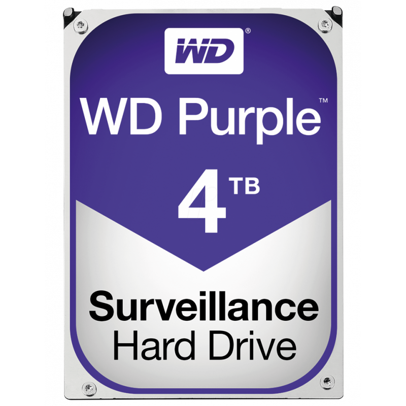 Western Digital WD Purple Surveillance Hard Drive 4 To SATA 6Gb/s