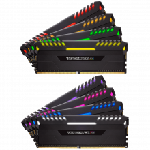 Corsair VENGEANCE® RGB 64GB (8 x 8GB) DDR4 DRAM 2666MHz C16 Memory Kit