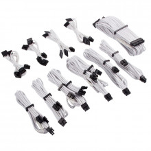 Corsair Kit pro de câbles pour alimentation à gainage individuel de type 4 Gen 4 Premium – blanc